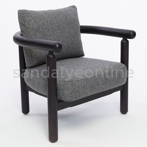 Oster Upholstered Wooden Bergere