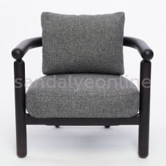 Oster Upholstered Wooden Bergere