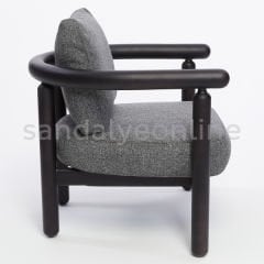 Oster Upholstered Wooden Bergere