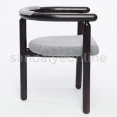 Oster Upholstered Wooden Chair