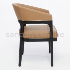 Payson Döşemeli Ahşap Sandalye
