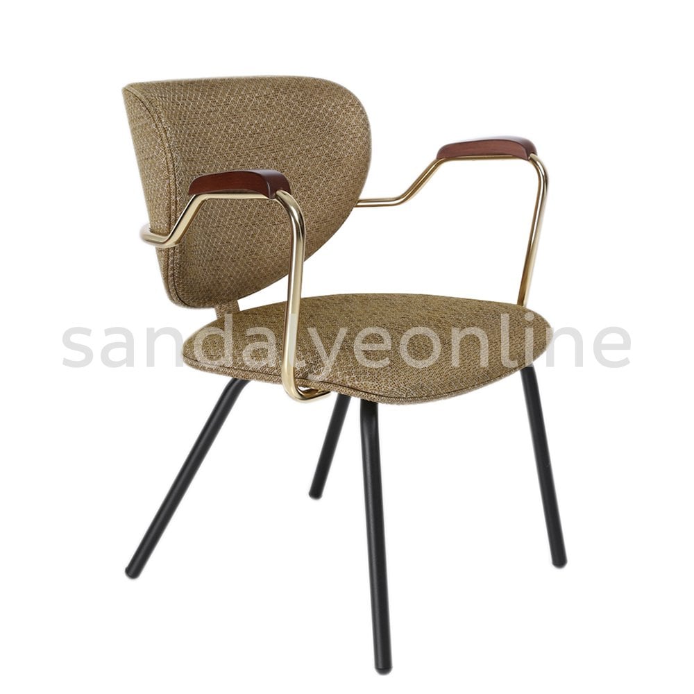 Burnie Kolçaklı Restoran Sandalyesi