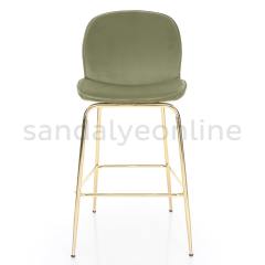 Cara Gold Foot Bar Chair