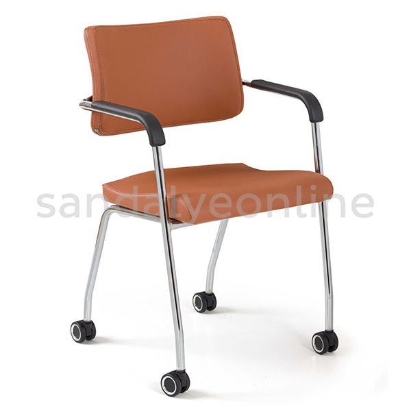 Lester Deri Çalışma Sandalyesi
