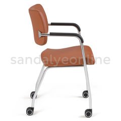 Lester Deri Çalışma Sandalyesi