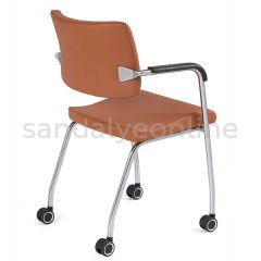 Lester Deri Çalışma Sandalyesi