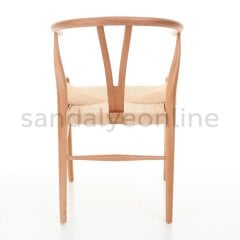 Wishbone Ahşap Sandalye - Naturel
