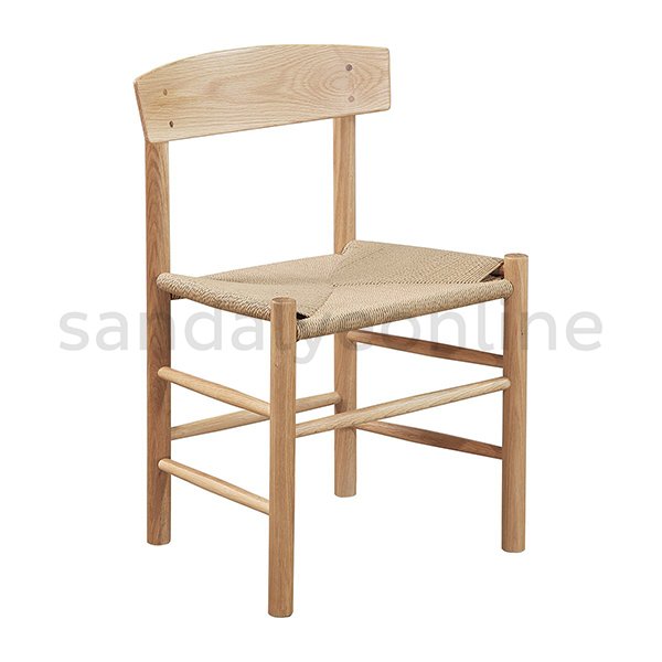 Olsen Ahşap Sandalye Naturel