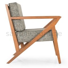 Slim Ahşap Cafe Koltuk