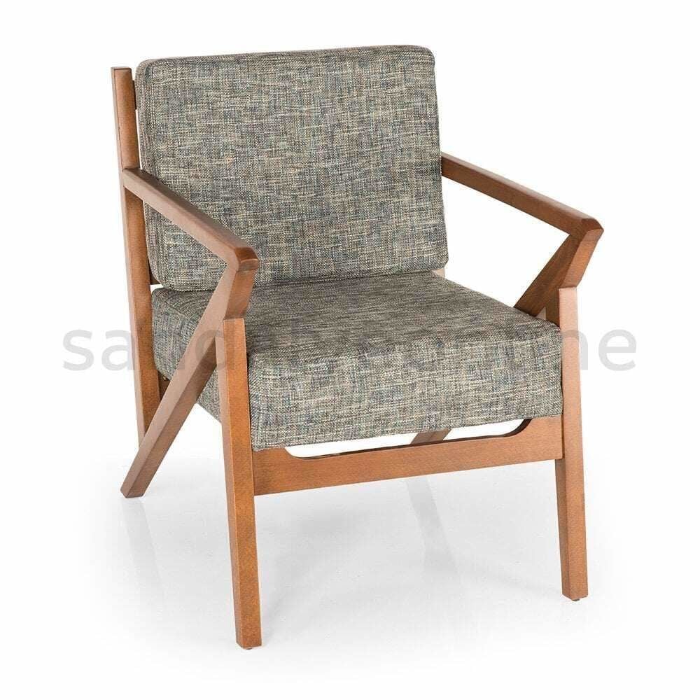 Slim Ahşap Cafe Koltuk