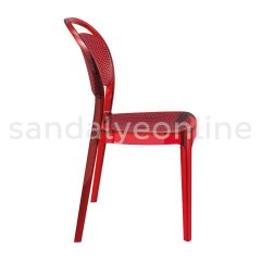 Bee Kırmızı Plastik Sandalye