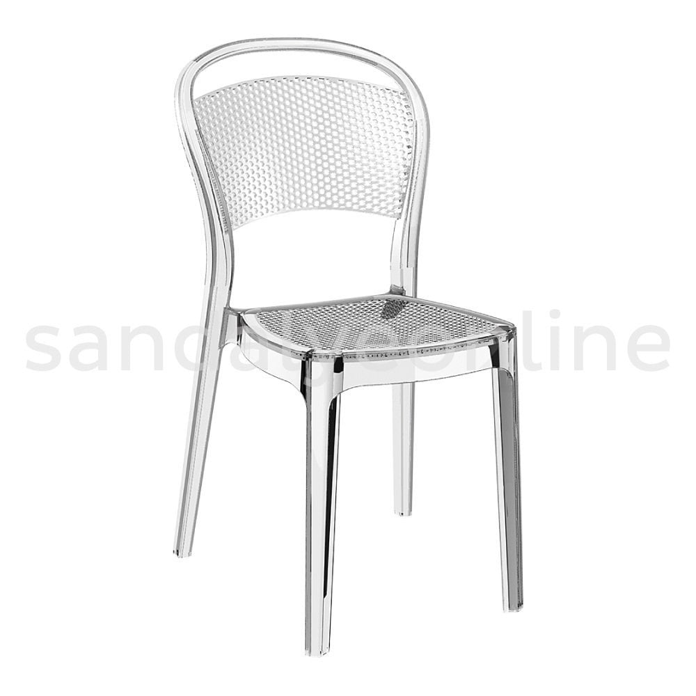 Bee Şeffaf Mutfak Sandalyesi