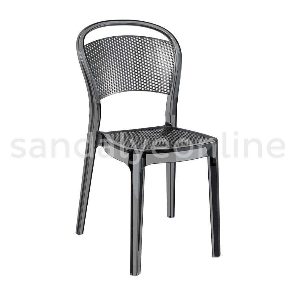 Bee Kitchen Chair - Black Transparent