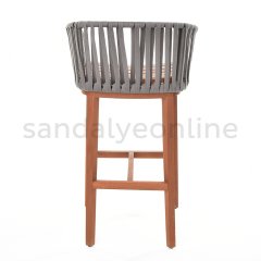 Toron Wooden Bar Chair