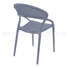 Sunset Plastic Chair - Dark Gray