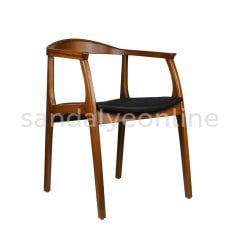 Bull Kollu Ahşap Cafe Sandalyesi - Sandalye Online