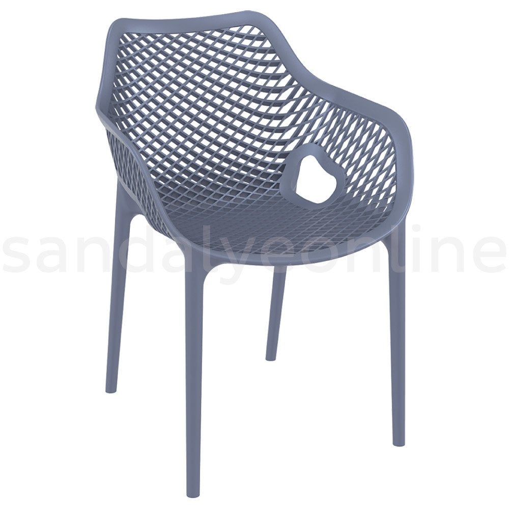 Air XL Plastic Chair Dark Gray