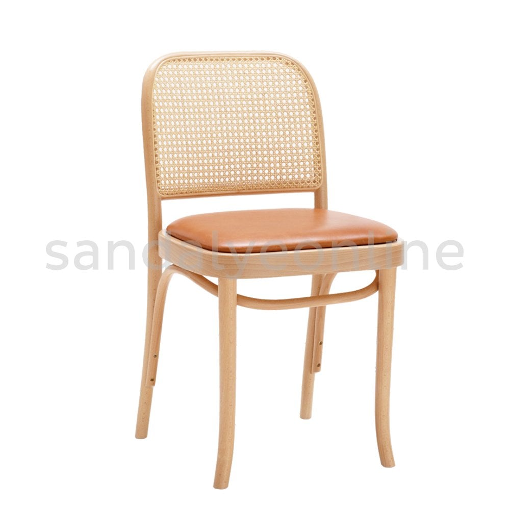 Lina Döşemeli Ahşap Sandalye