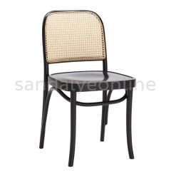 Lina Hazeranlı Siyah Sandalye - Sandalye Online