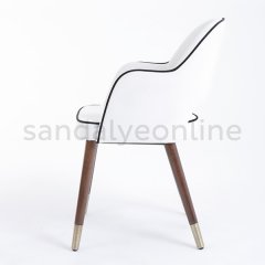 Ronia Wood Upholstered Chair