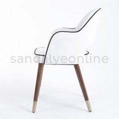 Ronia Wood Upholstered Chair