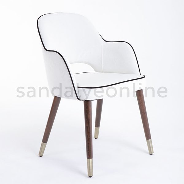 Ronia Wood Upholstered Chair