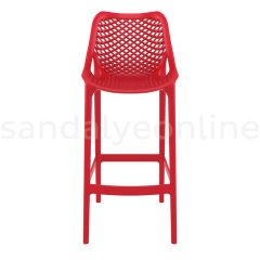 Air Bar Sandalyesi Kırmızı - 65 cm