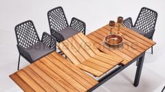 Plains 6+1 Outdoor Garden and Balcony Set