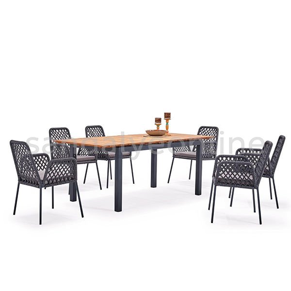 Plains 6+1 Dış Mekan Bahçe ve Balkon Takımı