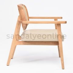 Jane Wooden Hazeran Chair