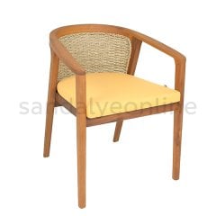 Daisy Wooden Outdoor Chair