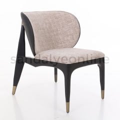 Zebra Leather Bergere - Sandalye Online