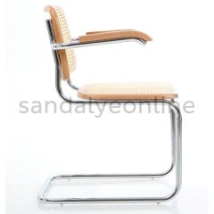 Cesca Kollu Hazeran Ahşap Sandalye