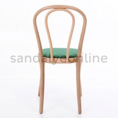Justina Wood Upholstered Chair