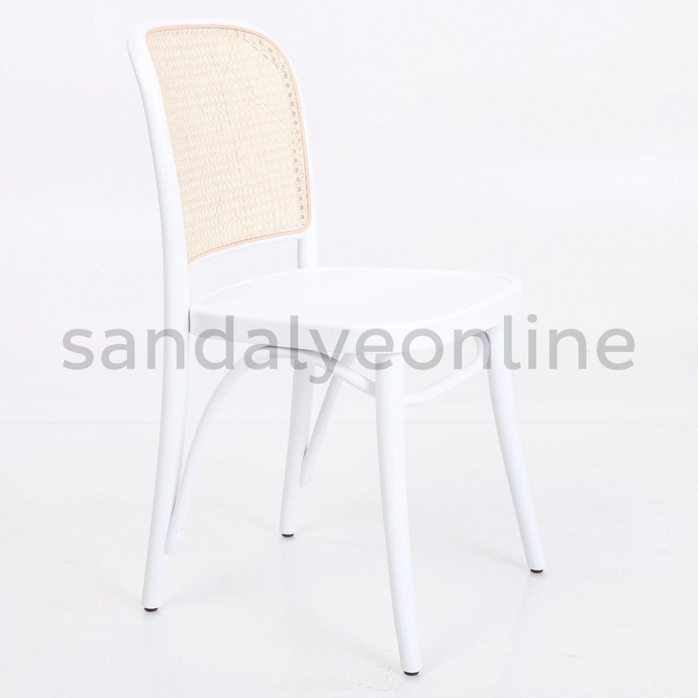 Lina Hazeranlı Wooden Chair White