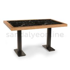 Mat İkili Cafe Masası Cafe ve Bistro Masaları - Sandalye Online