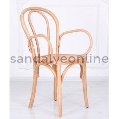 Just Ahşap Kolçaklı Sandalye