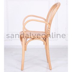 Just Ahşap Kolçaklı Sandalye
