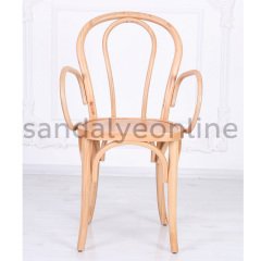 Just Ahşap Kolçaklı Sandalye