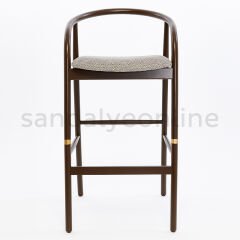 Valmero Ahşap Bar Sandalyesi
