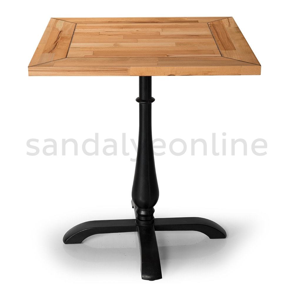 Full Metal Leg Cafe Table