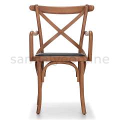 Davina Upholstered Tonet Chair with Armrests