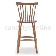 Bonanza Ahşap Bar Sandalyesi