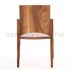 Dublin Wooden Chair with Armrest