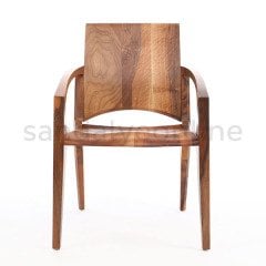 Dublin Wooden Chair with Armrest