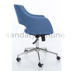 Turtle Study Chair Navy Blue