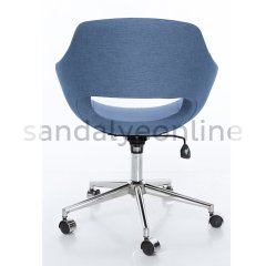 Turtle Study Chair Navy Blue