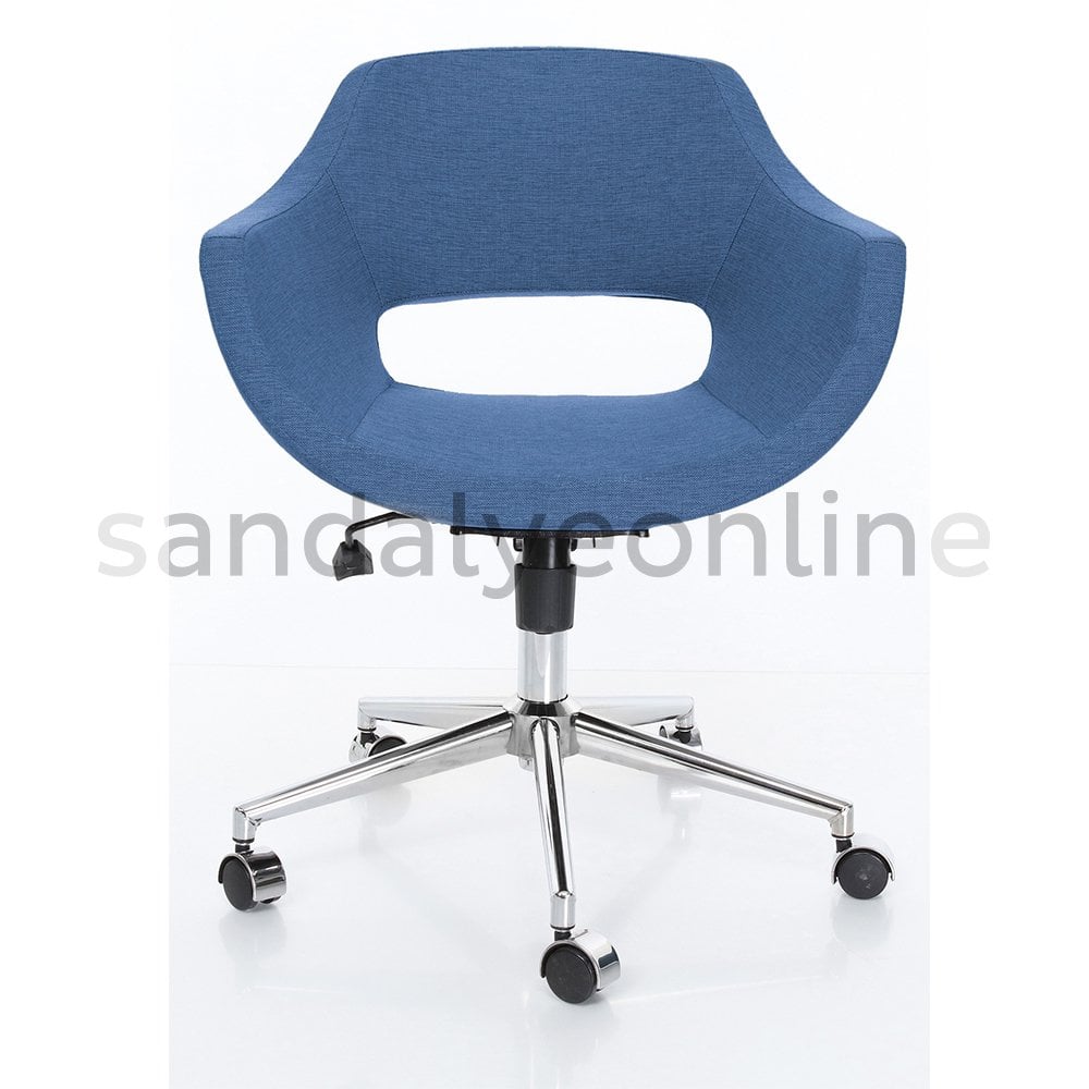Turtle Study Chair Navy Blue
