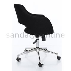 Turtle Study Chair Black