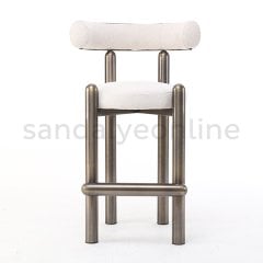 Polka Eskitme Bar Sandalyesi